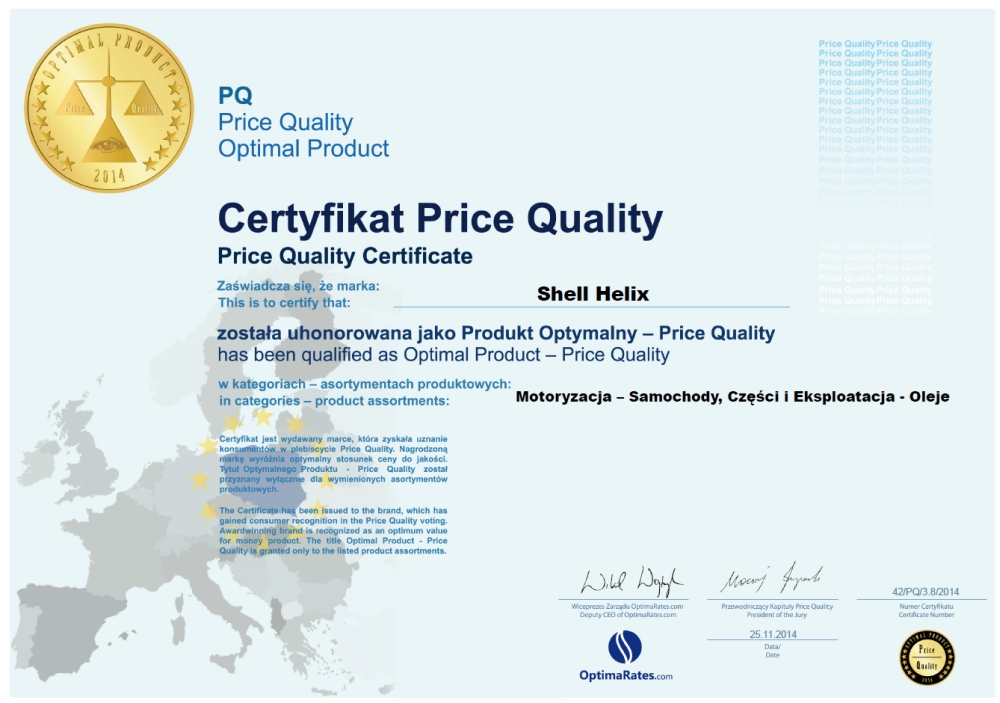 Produkt Optymalny - Price Quality